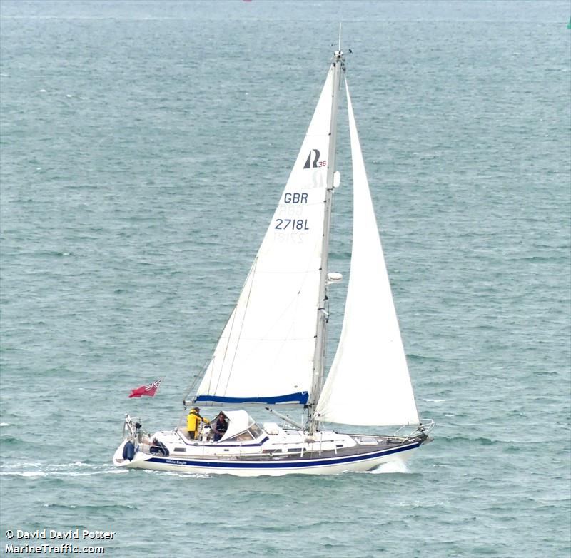 white eagle (Pleasure craft) - IMO , MMSI 235000243, Call Sign ZQLM5 under the flag of United Kingdom (UK)