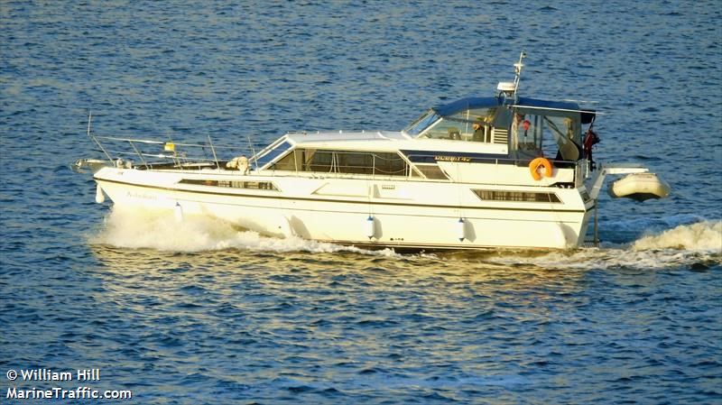 ashokan (Pleasure craft) - IMO , MMSI 235021316, Call Sign MGUH7 under the flag of United Kingdom (UK)