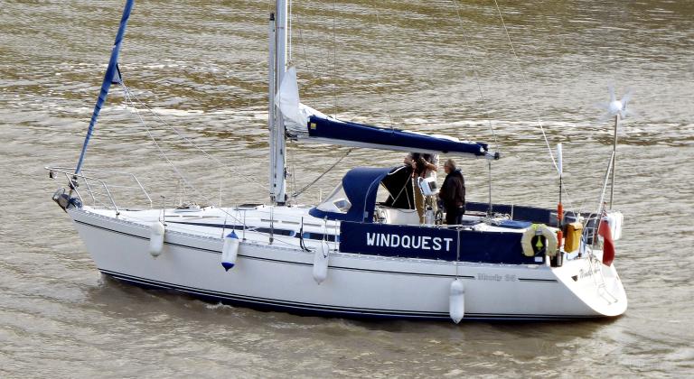 windquest (Sailing vessel) - IMO , MMSI 235089713, Call Sign MNDJ7 under the flag of United Kingdom (UK)