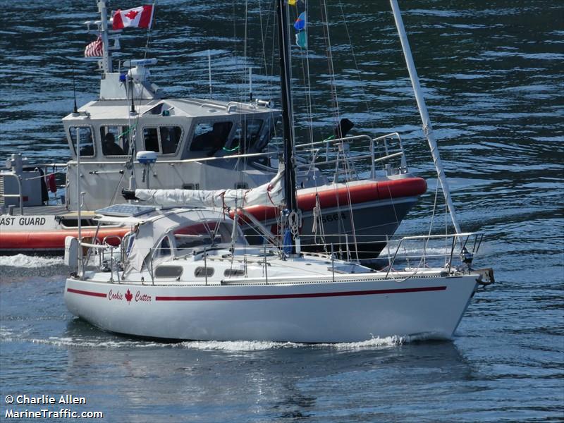 cookie cutter (Sailing vessel) - IMO , MMSI 316021228, Call Sign CFL5585 under the flag of Canada