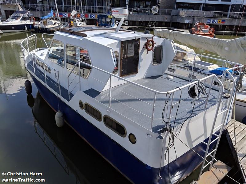 yuan (Pleasure craft) - IMO , MMSI 211264260, Call Sign DF5587 under the flag of Germany