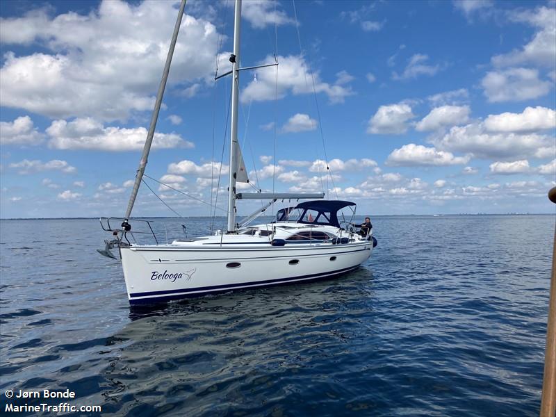 belooga (Sailing vessel) - IMO , MMSI 219026332, Call Sign XPH5043 under the flag of Denmark