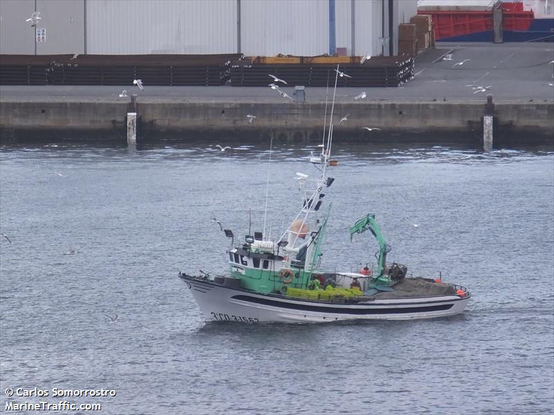 o argentino (Fishing vessel) - IMO , MMSI 224017840 under the flag of Spain