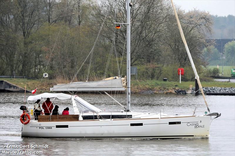 casino royale (Sailing vessel) - IMO , MMSI 261000333, Call Sign SPG6063 under the flag of Poland