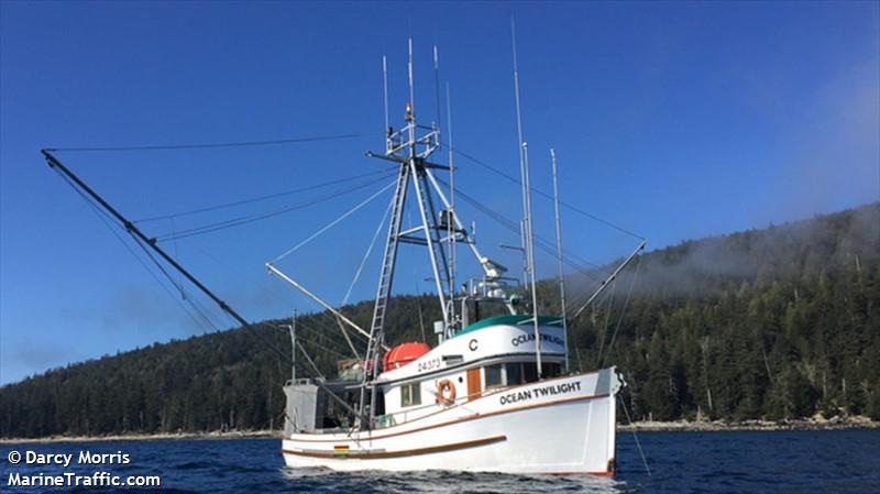 ocean twilight (Fishing vessel) - IMO , MMSI 316004498 under the flag of Canada