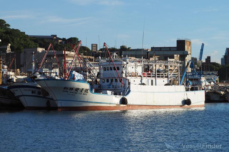 shin sheng fa no 1 (Fishing vessel) - IMO , MMSI 416002577, Call Sign CT61372 under the flag of Taiwan