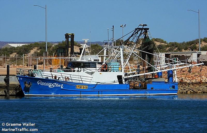 queen star k (Fishing vessel) - IMO , MMSI 503711300, Call Sign VM5507 under the flag of Australia