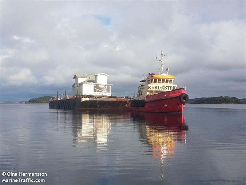 karl astrid (Tug) - IMO , MMSI 230692000, Call Sign  OJTL under the flag of Finland