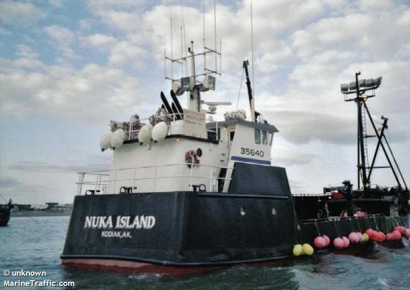 nuka island (Fishing vessel) - IMO , MMSI 368008610, Call Sign WDJ7632 under the flag of United States (USA)