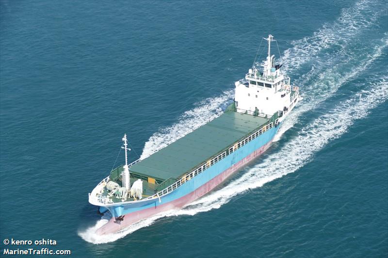 kaimon (Cargo ship) - IMO , MMSI 431501803, Call Sign JD2057 under the flag of Japan