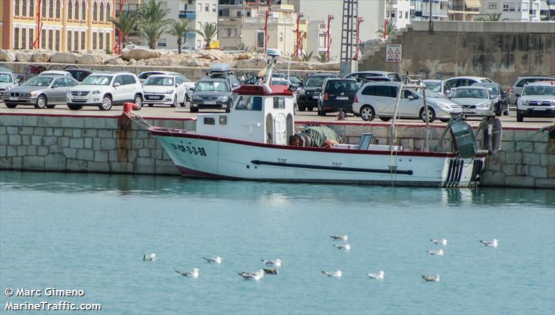 borras (Fishing vessel) - IMO , MMSI 224211350, Call Sign EB3806 under the flag of Spain