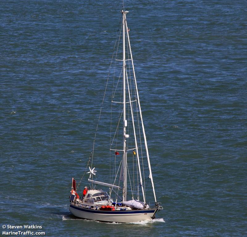 sofia rys (Sailing vessel) - IMO , MMSI 235098294, Call Sign 2GKZ2 under the flag of United Kingdom (UK)