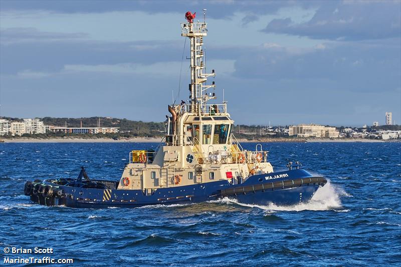 wajarri (Tug) - IMO 9316464, MMSI 503481000, Call Sign VHLO under the flag of Australia