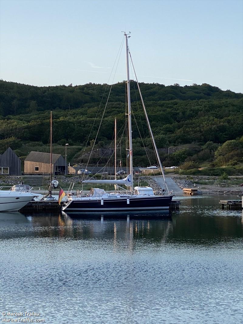 andante c39 (Sailing vessel) - IMO , MMSI 211524030, Call Sign DJ4504 under the flag of Germany