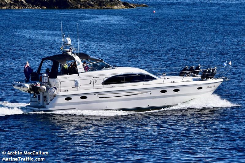 bobbies girl (Pleasure craft) - IMO , MMSI 235036807, Call Sign MMYL2 under the flag of United Kingdom (UK)