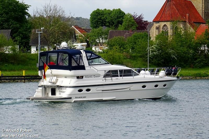 atlantic queen (Pleasure craft) - IMO , MMSI 211269790, Call Sign DH 6624 under the flag of Germany