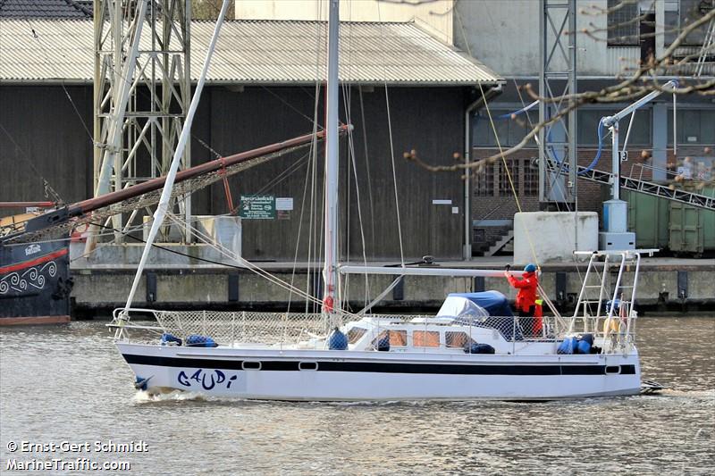 gaudi (Pleasure craft) - IMO , MMSI 211300750, Call Sign DF6261 under the flag of Germany