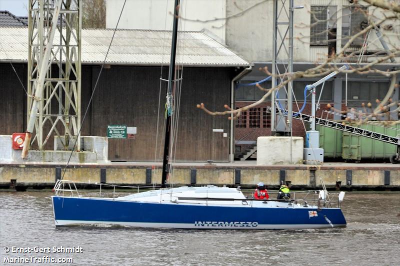 intermezzo (Sailing vessel) - IMO , MMSI 211712330, Call Sign DC8594 under the flag of Germany