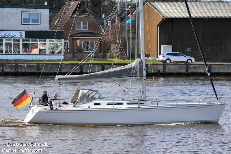 solvind (Pleasure craft) - IMO , MMSI 211775540, Call Sign DF9638 under the flag of Germany