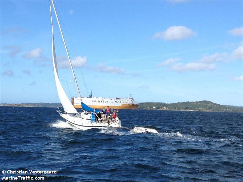 larica (Sailing vessel) - IMO , MMSI 219025395, Call Sign XPH4199 under the flag of Denmark