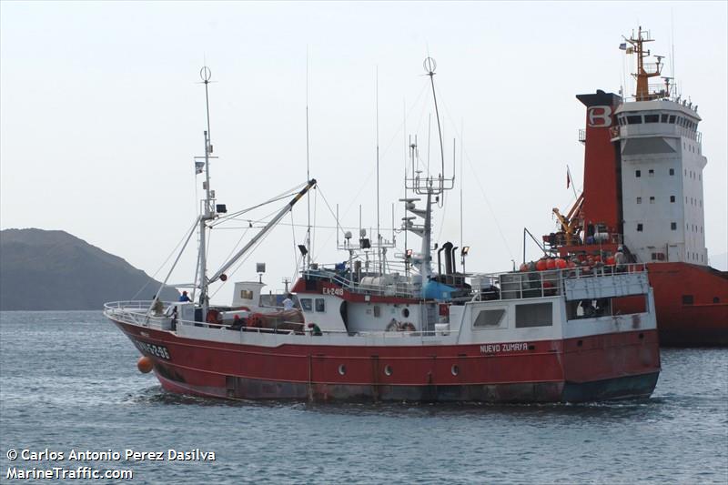 nuevo zumaya (Fishing Vessel) - IMO 9153264, MMSI 224098420, Call Sign EA2418 under the flag of Spain