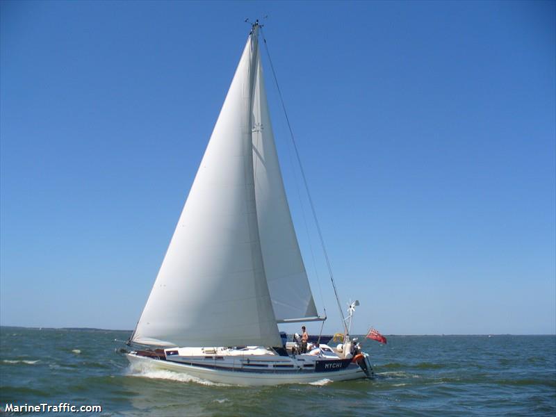 mychi (Pleasure craft) - IMO , MMSI 235001203, Call Sign MWBO8 under the flag of United Kingdom (UK)