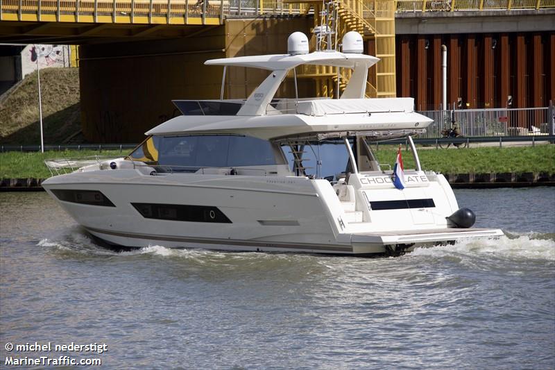 chocolate (Pleasure craft) - IMO , MMSI 244130554, Call Sign PE3186 under the flag of Netherlands