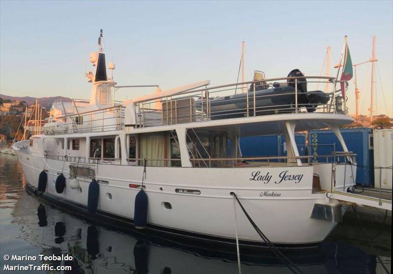 lady jersey (Pleasure craft) - IMO , MMSI 255912870, Call Sign CRA7061 under the flag of Madeira