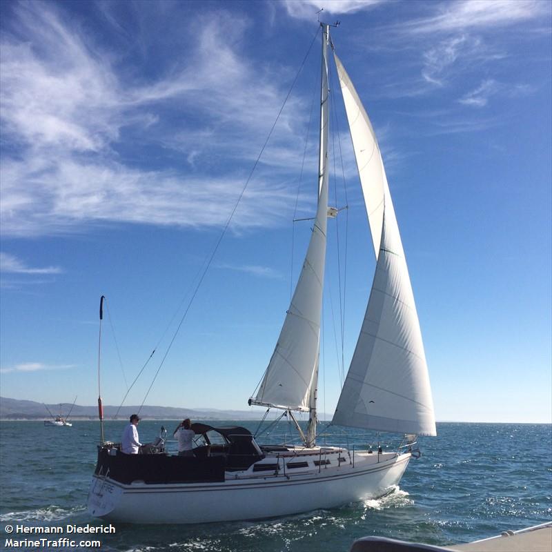 starfire (Sailing vessel) - IMO , MMSI 338167545 under the flag of USA