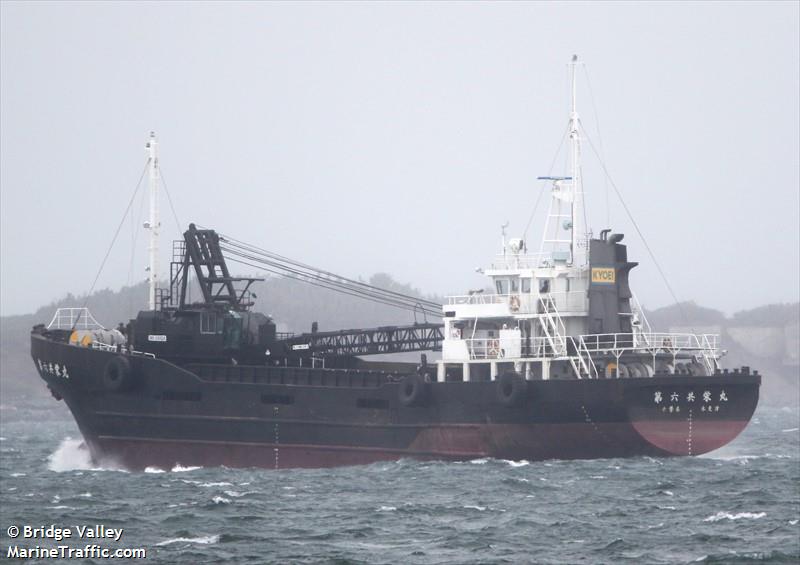 no.6kyoeimaru (Cargo ship) - IMO , MMSI 431013428, Call Sign JD4126 under the flag of Japan