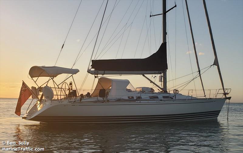 white onyx (Sailing vessel) - IMO , MMSI 503025720, Call Sign 858003 under the flag of Australia