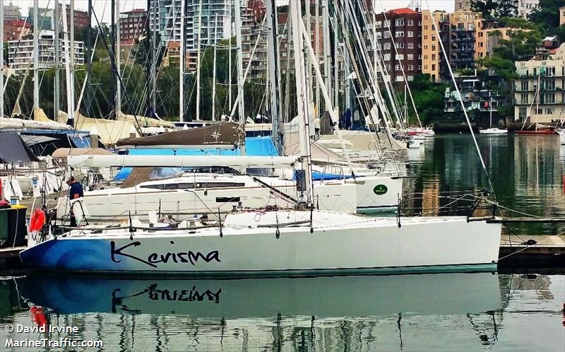 kerisma (Sailing vessel) - IMO , MMSI 503442300, Call Sign VJN3493 under the flag of Australia