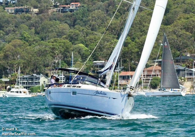 jindarra (Sailing vessel) - IMO , MMSI 503727800, Call Sign JINDARR under the flag of Australia