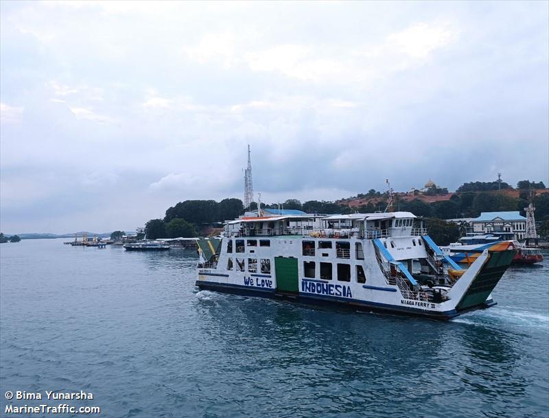 niaga ferry ii (Passenger/Ro-Ro Cargo Ship) - IMO 8610320, MMSI 525002117, Call Sign YEDF under the flag of Indonesia