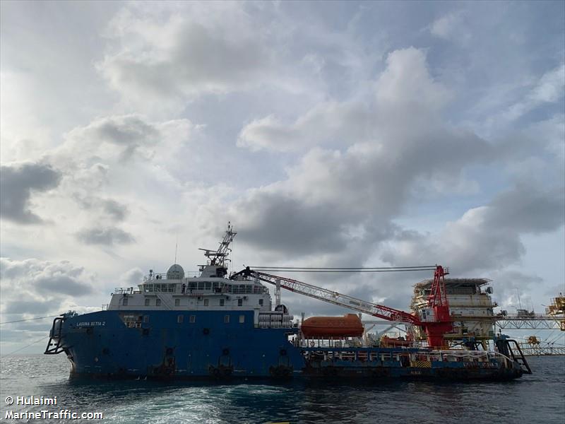 laguna setia 2 (Offshore Support Vessel) - IMO 9898292, MMSI 533131104, Call Sign 9M2073 under the flag of Malaysia