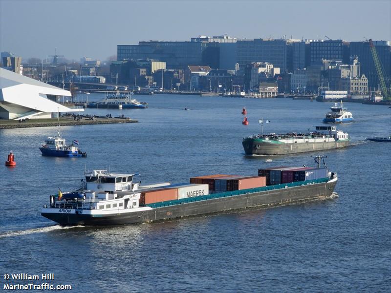 arion (Cargo ship) - IMO , MMSI 205319790, Call Sign OT3197 under the flag of Belgium