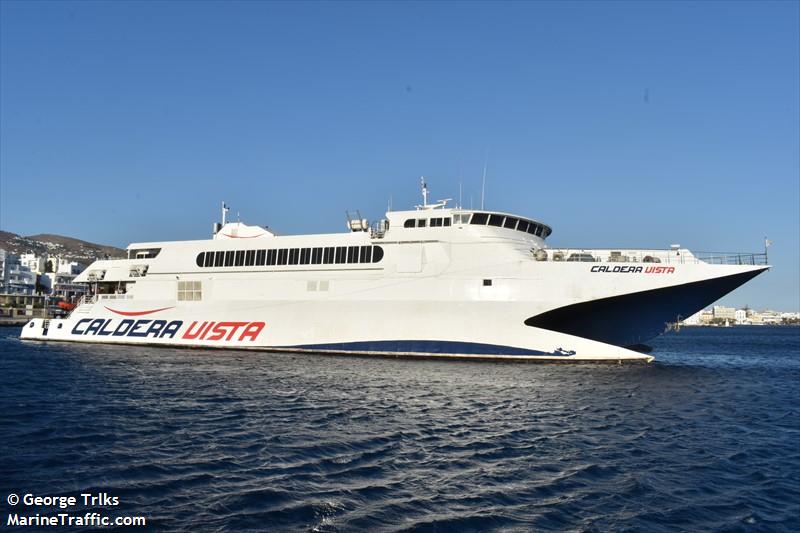 caldera vista (Passenger/Ro-Ro Cargo Ship) - IMO 8900012, MMSI 209349000, Call Sign 5BKD3 under the flag of Cyprus