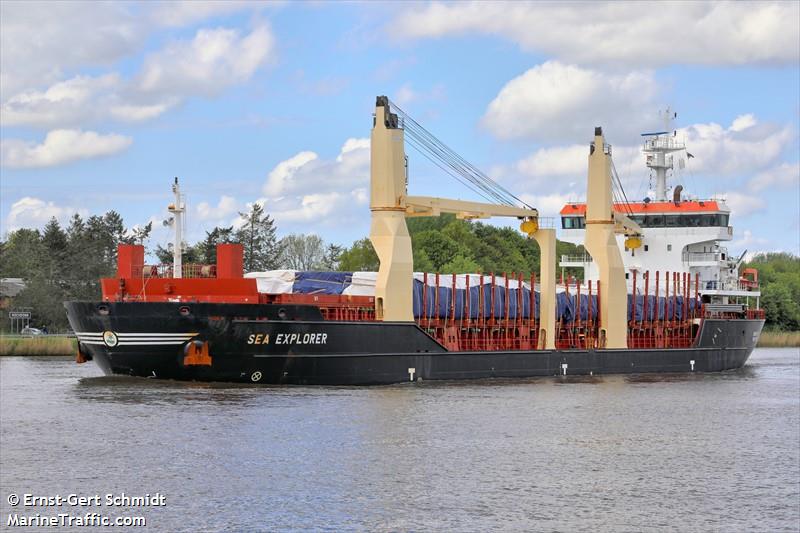 sea explorer (General Cargo Ship) - IMO 9516155, MMSI 210112000, Call Sign 5BQC3 under the flag of Cyprus