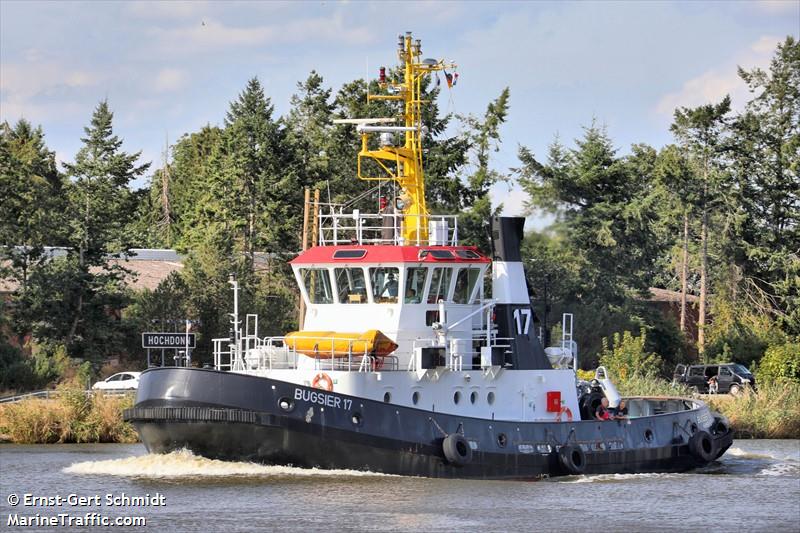 bugsier 17 (Tug) - IMO 9036234, MMSI 211216500, Call Sign DGBB under the flag of Germany