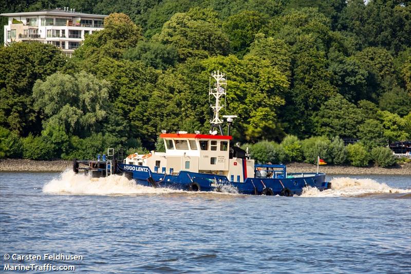 hugo lentz (Towing vessel) - IMO , MMSI 211701880, Call Sign DF2191 under the flag of Germany