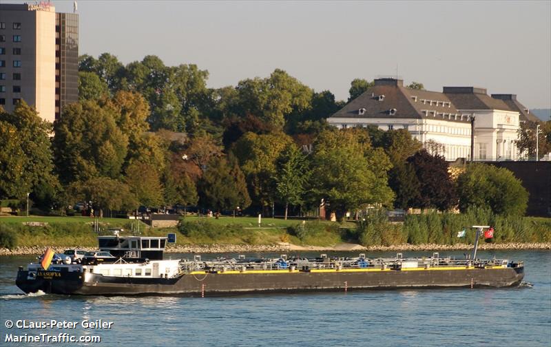 ayasofya (Tanker) - IMO , MMSI 211788670, Call Sign DF2530 under the flag of Germany
