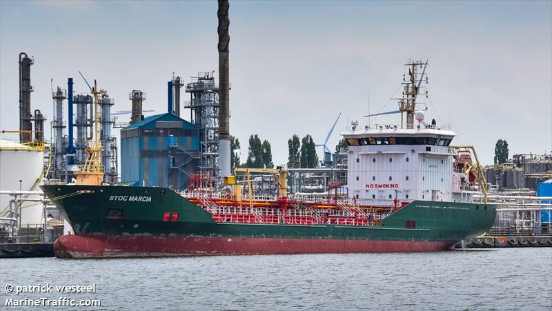 stoc marcia (Chemical/Oil Products Tanker) - IMO 9390305, MMSI 212123000, Call Sign C4XG2 under the flag of Cyprus