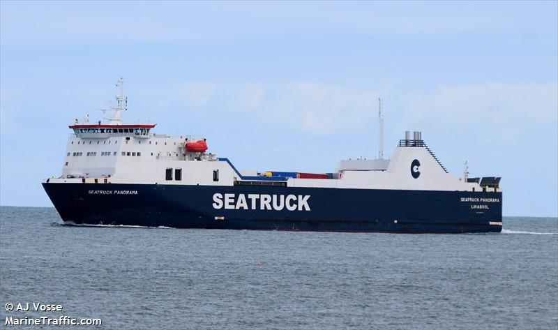 seatruck panorama (Ro-Ro Cargo Ship) - IMO 9372676, MMSI 212392000, Call Sign 5BKX2 under the flag of Cyprus