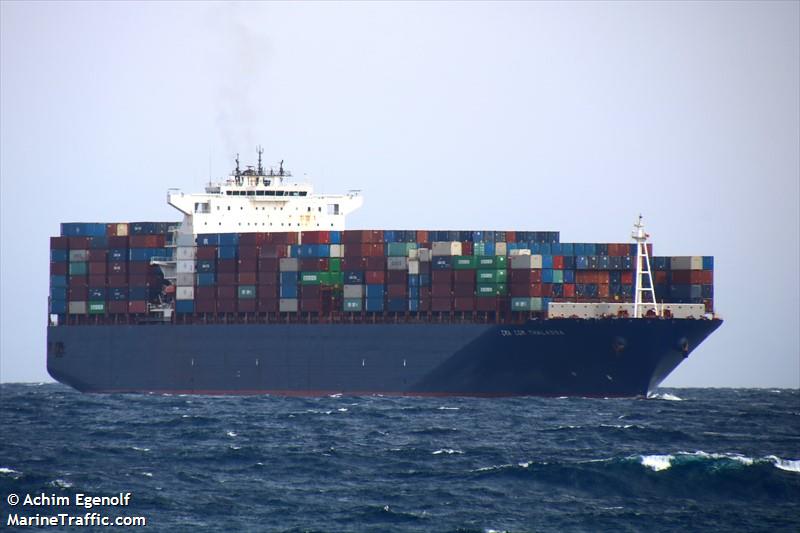 cma cgm thalassa (Container Ship) - IMO 9356294, MMSI 215657000, Call Sign 9HA5230 under the flag of Malta