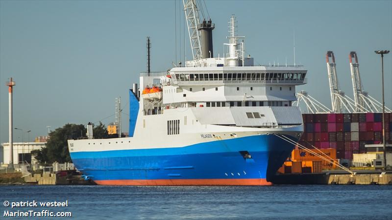 pelagos (Passenger/Ro-Ro Cargo Ship) - IMO 9136034, MMSI 228393700, Call Sign FMMQ under the flag of France