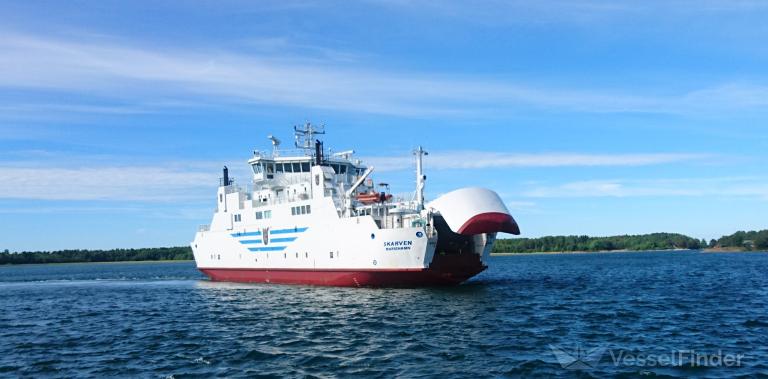 skarven (Passenger/Ro-Ro Cargo Ship) - IMO 9436630, MMSI 230610000, Call Sign OJNT under the flag of Finland