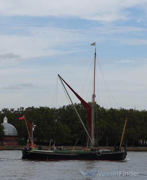 s.b gladys (Sailing vessel) - IMO , MMSI 235036841, Call Sign MDYB under the flag of United Kingdom (UK)