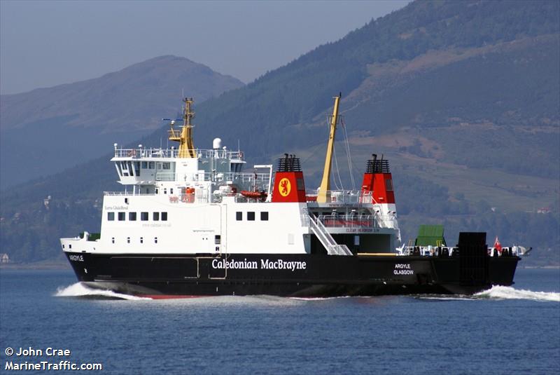 argyle (Passenger/Ro-Ro Cargo Ship) - IMO 9365178, MMSI 235052541, Call Sign MQEZ7 under the flag of United Kingdom (UK)