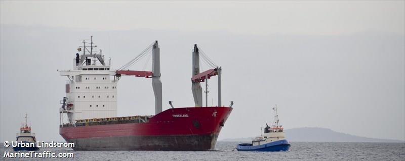 timberland (General Cargo Ship) - IMO 9204790, MMSI 235090537, Call Sign 2FEI7 under the flag of United Kingdom (UK)