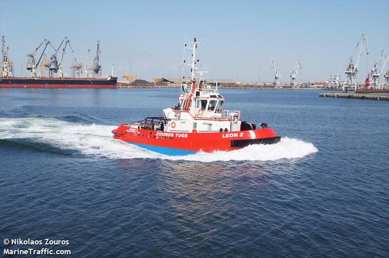 leon z (Tug) - IMO 9359519, MMSI 239808200, Call Sign SVA5839 under the flag of Greece